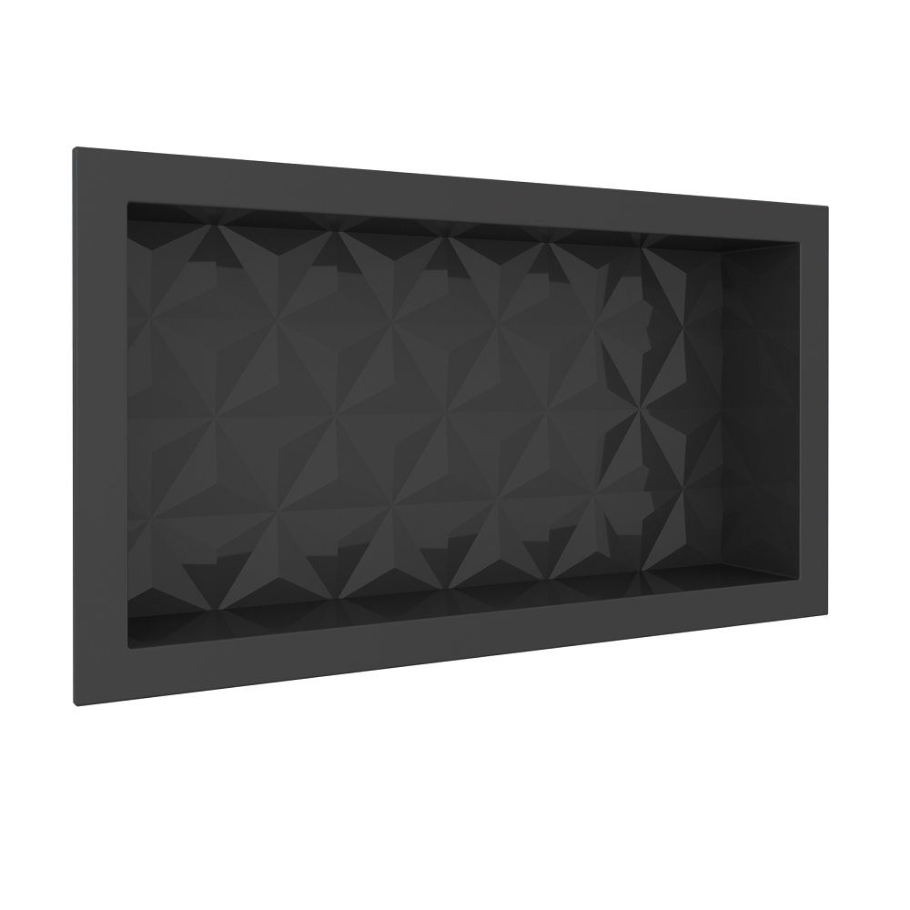 Bathroom Wall Niches - 60x30 Black/White - Image 3