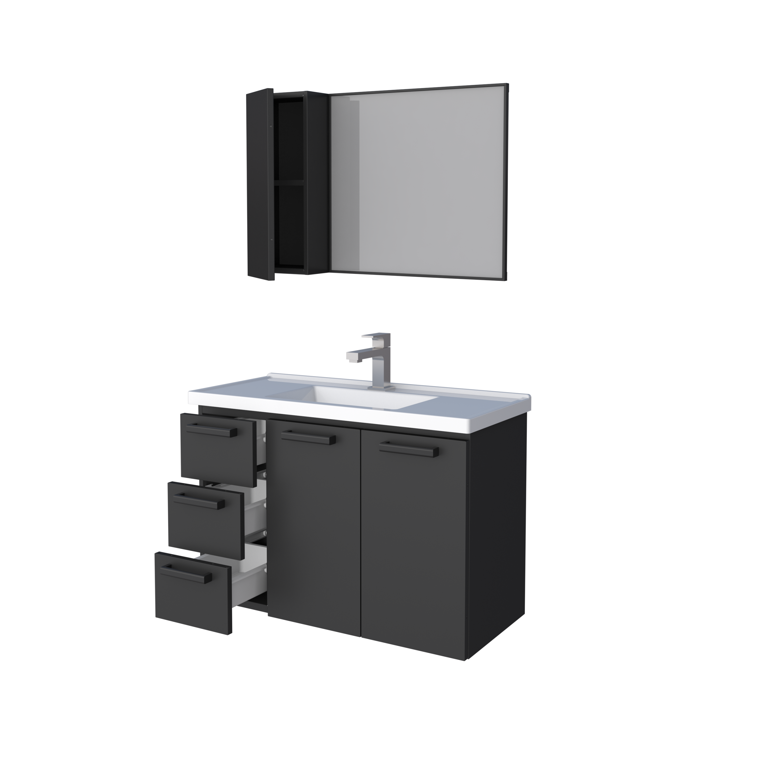 Bathroom Vanity Kit - Black Damascus - Image 3