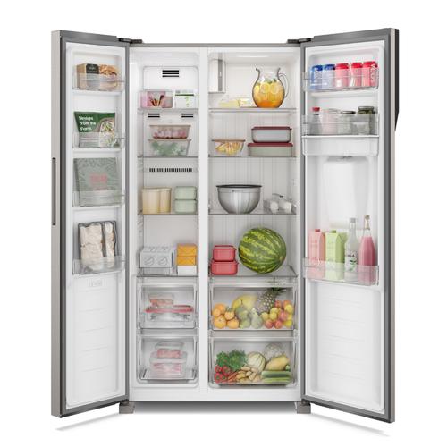-ONLINE ONLY Frigidaire 15 Cu. Ft. Side by Side Fridge - Image 3