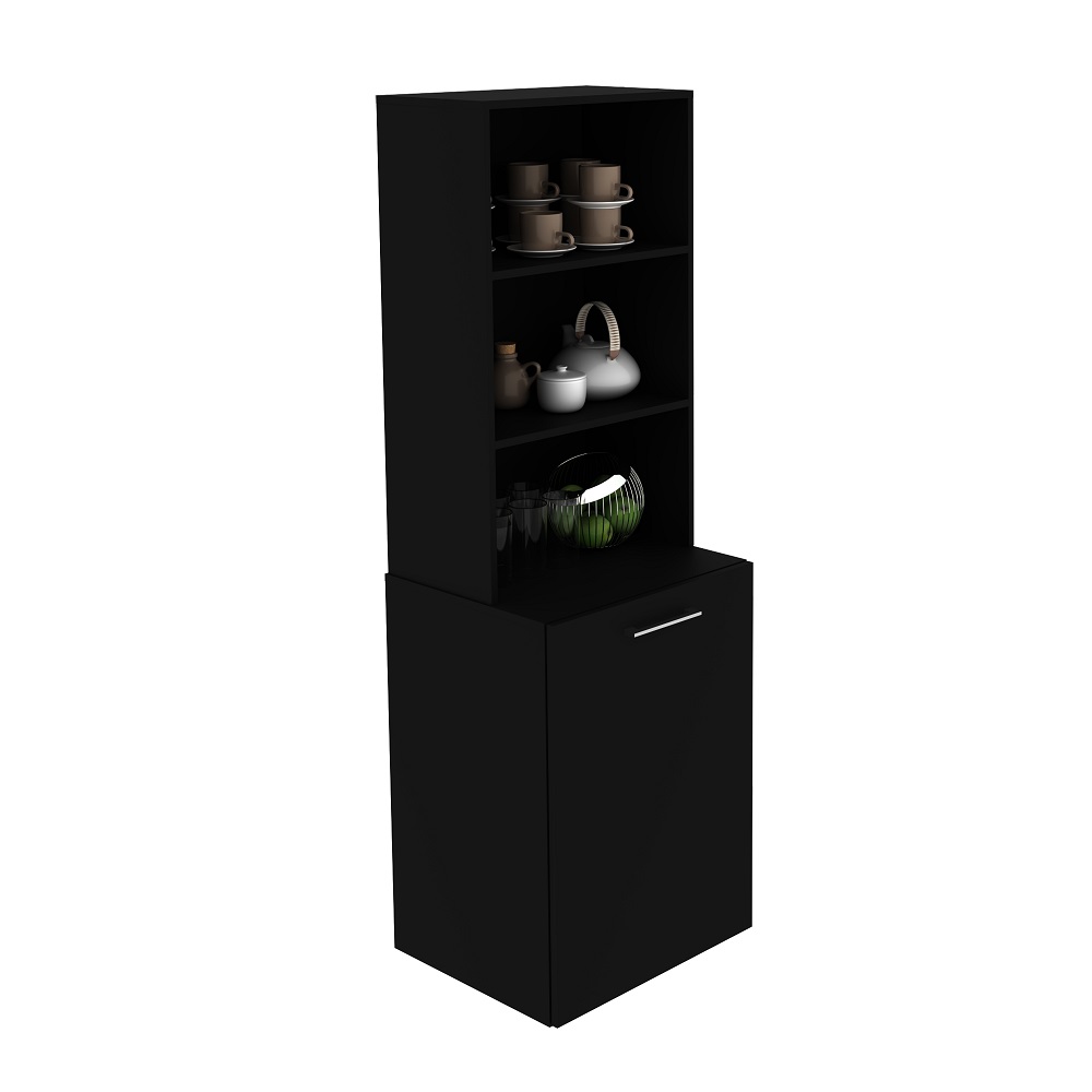 Black Multifunction Desk/Bookcase - Image 2