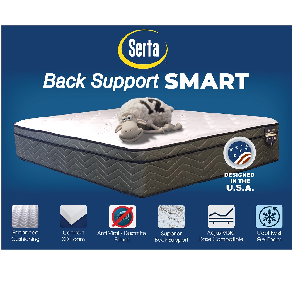 Sertapedic Back Support Smart Mattress - Image 3