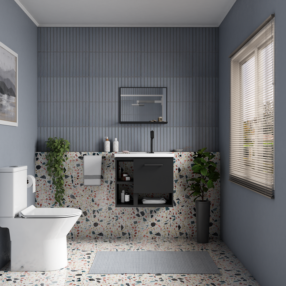 -ONLINE ONLY Bathroom Vanity Kit - Black Lichia - Image 2