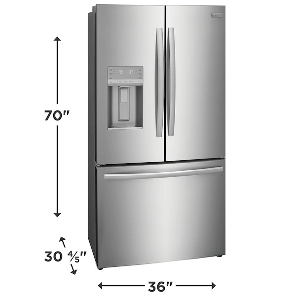 Frigidaire Gallery 23 Cu. Ft. Counter-Depth French Door Refrigerator - Image 2