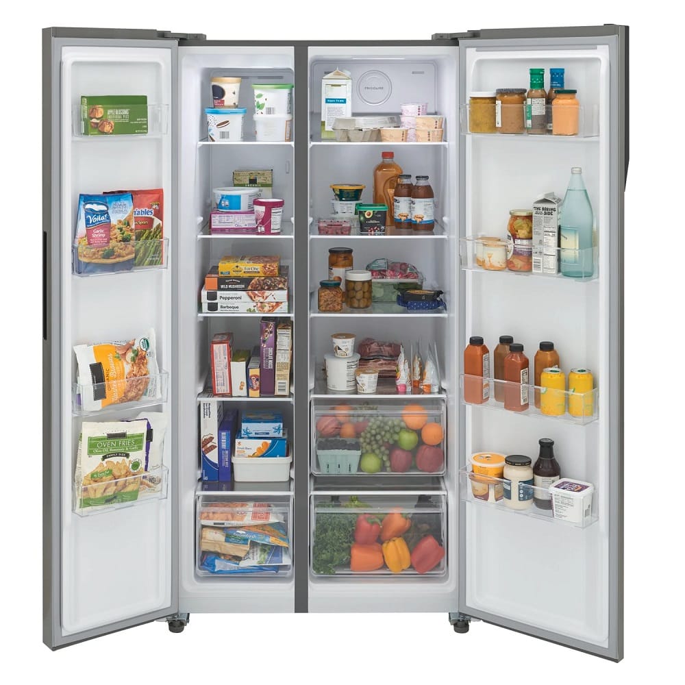 Frigidaire 21 Cu. Ft. Side by Side Fridge - Image 2